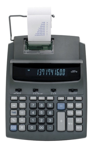 Imagen 1 de 3 de Calculadora Termica Ticket Cifra Pr-255t Nueva
