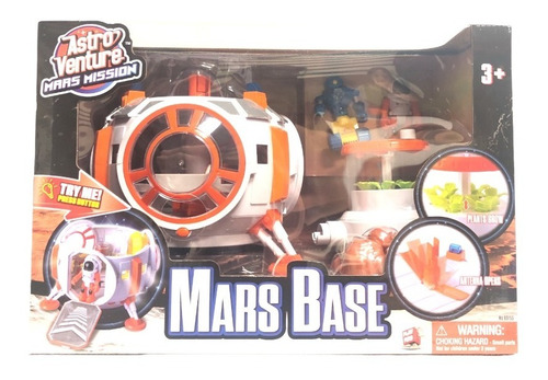 Astronauta Astro Venture Mision A Marte Playset Mars Base