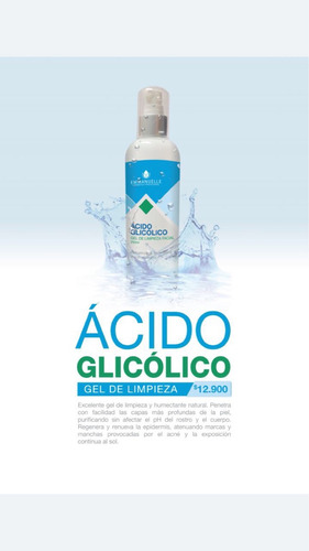 Gel De Limpieza Facial Acido Glicolico