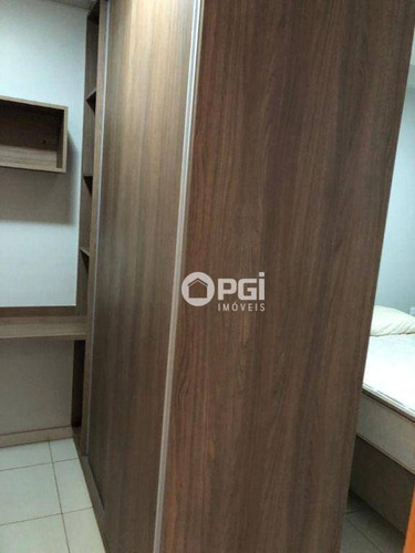 Imagem 14 de 19 de Apartamento Com 1 Dormitório Para Alugar, 45 M² Por R$ 1.100,00/mês - Jardim Palma Travassos - Ribeirão Preto/sp - Ap6182