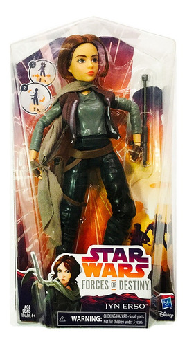 Jyn Erso Hasbro Nueva - Star Wars Forces Of Destiny