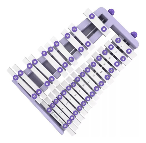 Xilófono Cromático 25 Notas 3 Octavas Doble Cuerpo