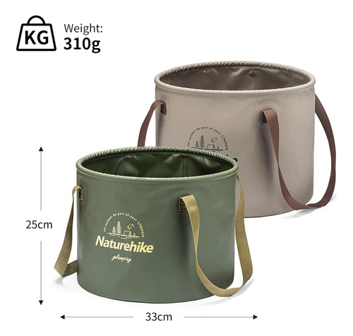 Cubo Plegable, Cubo Plegable Con Asa, Contenedor De Agua Por