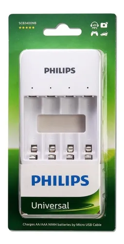 Cargador De Pilas Aa Aaa Philips