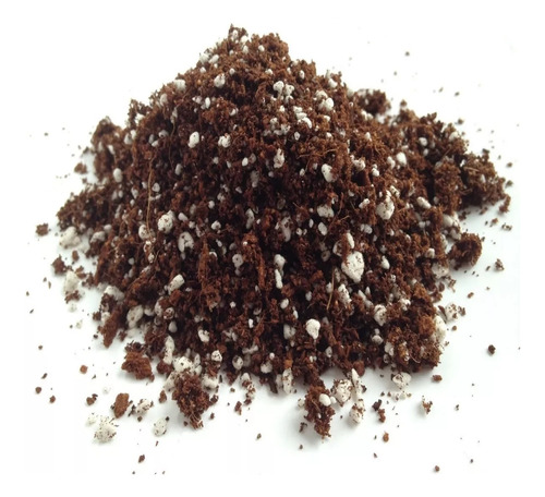 Tierra Compost Turba Rubia Perlita Vermiculita Fibra De Coco