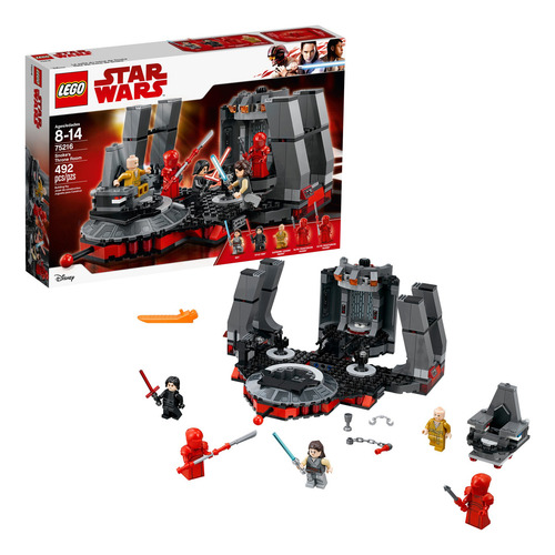 Kit De Construcción Lego Star Wars 75216 Snokes Throne Room