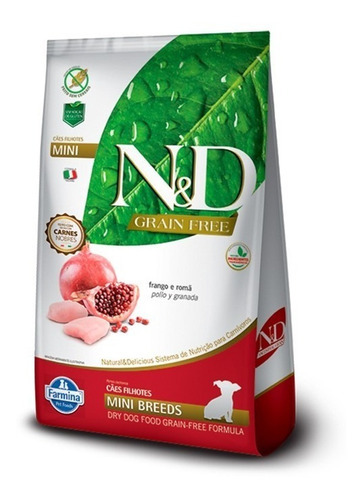 N&d Puppy Mini Breed Pollo Y Granada 10,1 Kg / Catdogshop