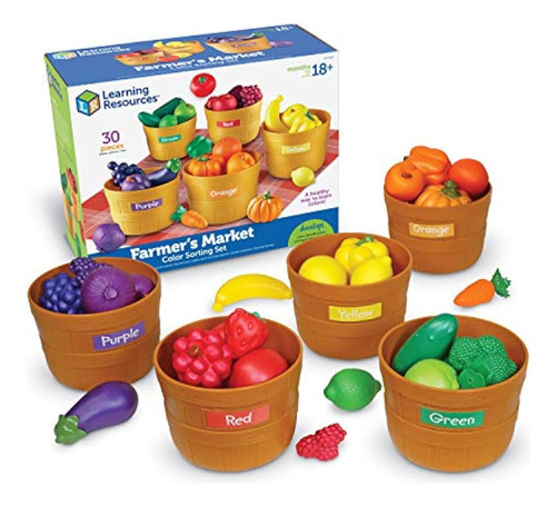 Learning Resources Farmer.s Market Color Sorting Set
