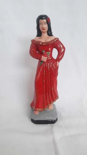 Roupa da pomba cheap gira rosa vermelha