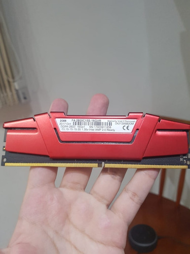 Memória Ram Ripjaws V 16gb 1x16gb G.skill F4-2800c15s-16gvr