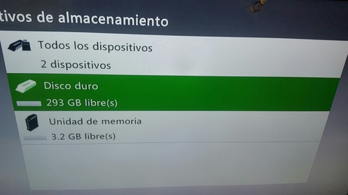 Xbox 360 Disco Duro 320gb - Fat -slim