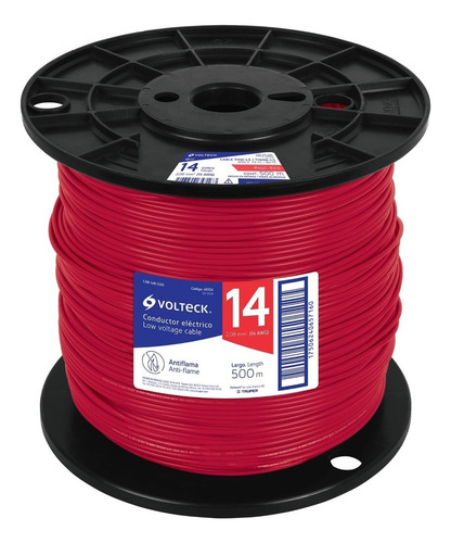 Cable Calibre 8 Awg Thhw-ls Color Rollo 500 Metros