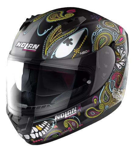 Casco Nolan N60-6 Ritual 67 Negro/multicolor 