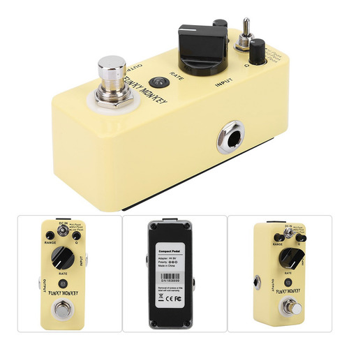 Pedal De Efectos Mooer Funky Monkey Wah True Bypass Guitar O