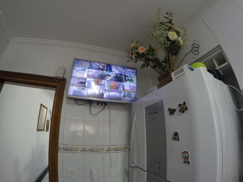 Imagem 9 de 25 de Apartamento Mobiliado Prédio Frente Ao Mar, 3 Dormitorios -guilhermina Na Praia Grande. - Ap2633