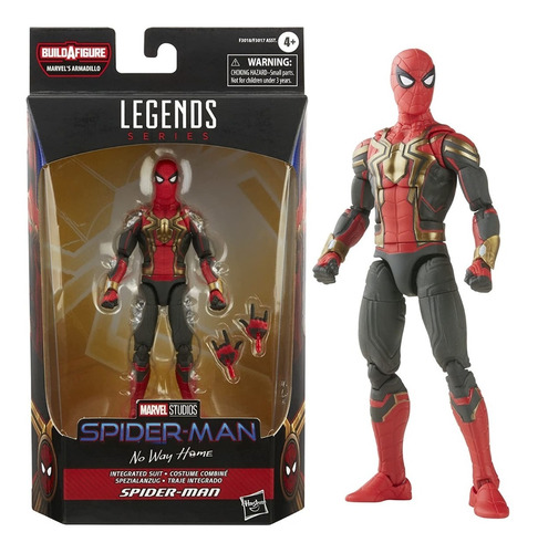 Figura Spiderman Traje Integrado Marvel Legends