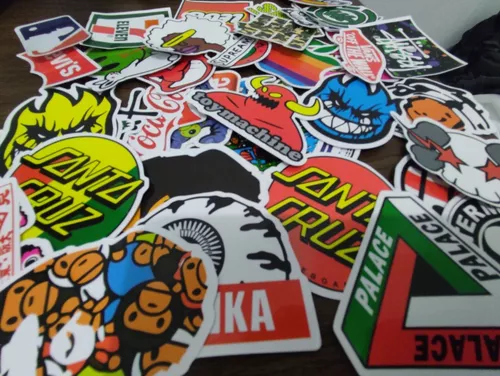 Sk8 Stickers 100 Pegatinas Motocross Pvc Vs Agua