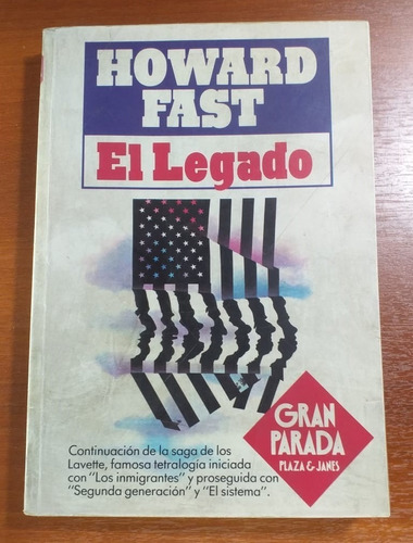 El Legado Howard Fast Plaza Y Janés 1980