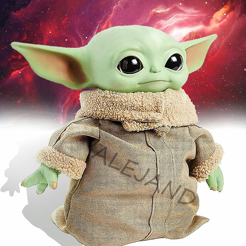 Juguete De Peluche Yoda Bebé De Star Wars