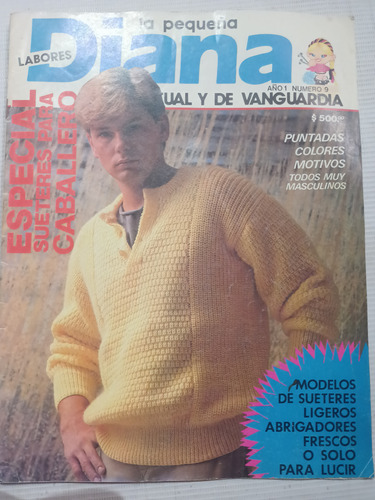 Revista La Pequeña Diana Año 1 No. 9 Moda Suéteres Ligeros