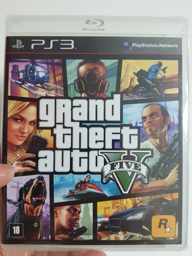 Gta 5 Grand Theft Auto Ps3 Físico Nuevo Y Sellado Original