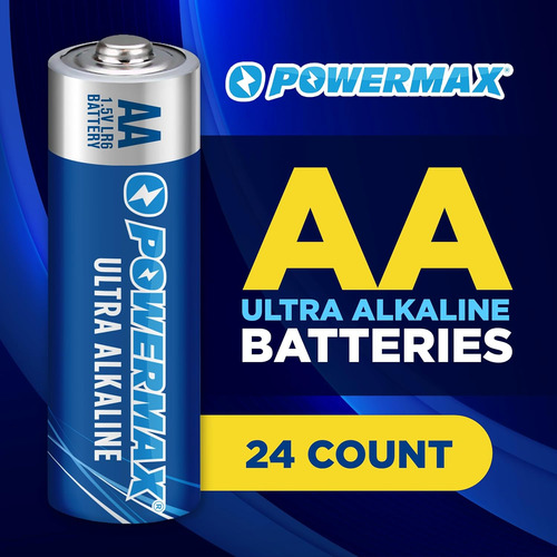 Pack De 4 Pilas Doble A (aa) De Larga Duracion Powermax