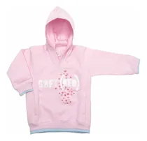 Comprar Buzo Friza Con Capucha Estampado Nena Invierno