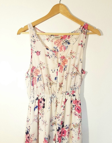 Imagen 3 de 10 de Vestido Maxi Largo Sin Mangas Floreado, Talla 38