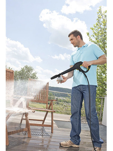 Hidrolavadora eléctrica Kärcher Home & Garden K2 Car&Garden 19940550 amarillo y negro de 1200W con 110bar de presión máxima 220V - 50Hz/60Hz
