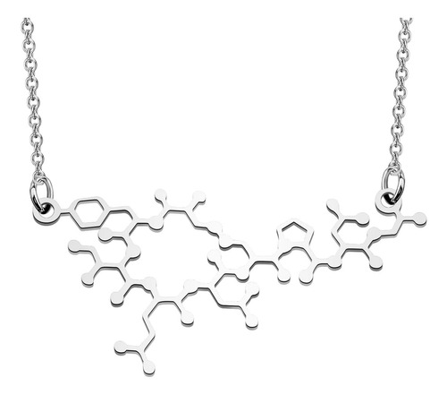 Lywjyb Birdgot Molécula Collar Oxitocina Colgante Joyería