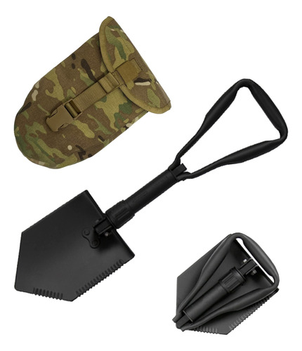 Pala Militar Plegable Multiusos Ideal Para Camping Y Supervi