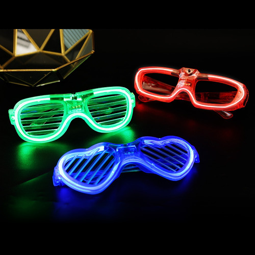 Nuevas Gafas De Sol Luminous Glasses Eyewear En Forma De Cor