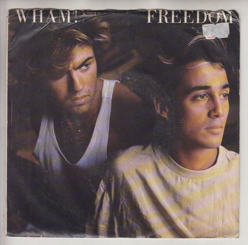 1984 Simple Vinilo P/s George Michael Wham Freedom 1984 Usa 