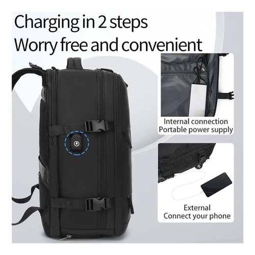 Large Capacity Dry And Wet Separation Backpack Multi-functional 40*20*25 Travel Waterproof Mommy Backpack