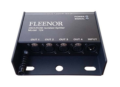 4 Output Dmx Splitter Doug Fleenor 124-5 (protocolo Rdm)