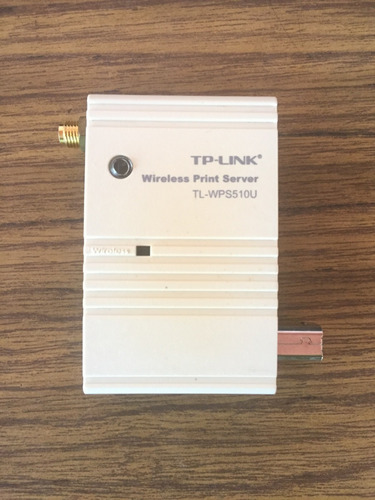 Imagen 3 de 4 de Servidor Inalámbrico De Impresión 54 Mbps Tp-link Tl-wps510u