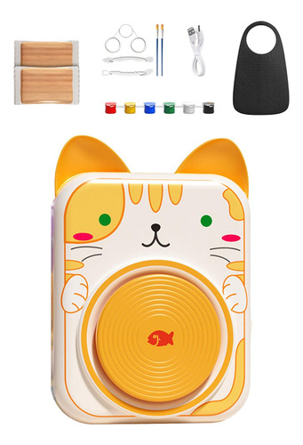 Kit De Pintura De Modelado De Rueda De En Forma De Gato