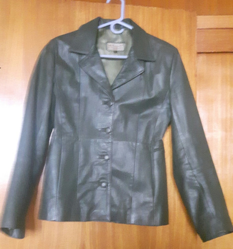 Chaqueta De Cuero Argentino  Dama 