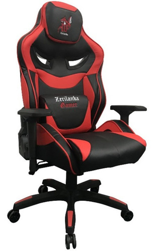 Silla Gamer Gaming Negra Reclinable Giratoria Oficina 