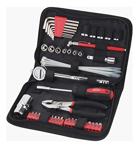 Apollo Tools Dt9774 Sae Auto Tool Kit Con Estuche Con Cremal