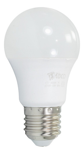 Paquete De 50 Focos Bulbo Led 7w Luz Blanca Bajo Consumo