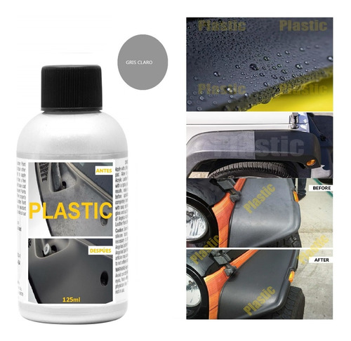 Kit Restaurador De Plasticos Moto Cuatriciclo Gastados