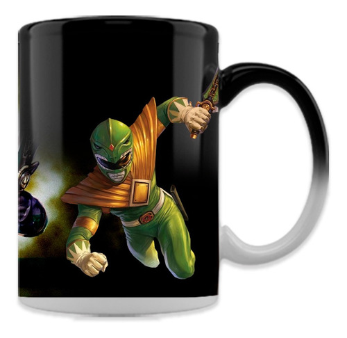 Taza Magica Power Ranger Green