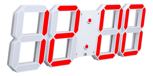 Reloj De Pared Led 3d, Relojes Digitales Huecos Multifunción