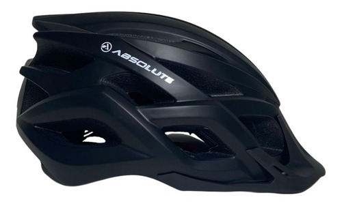 Capacete Ciclismo Absolute Mtb Wild Flash Preto Led Integrado Usb Com Carregador E Viseira