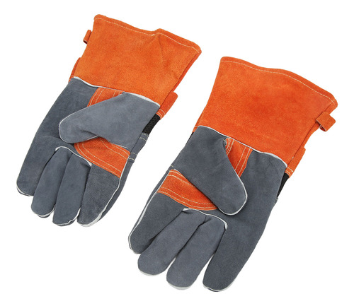 Guantes Para Barbacoa, 1 Par, Resistentes Al Calor, Dedos Se