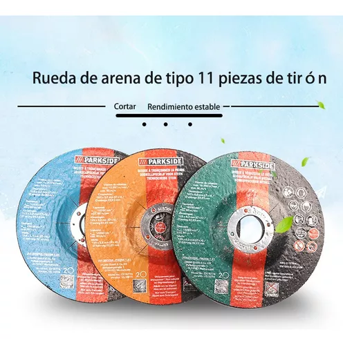 Discos De Corte De Metal 125 Mm X 3,3 Mm 11 Piezas