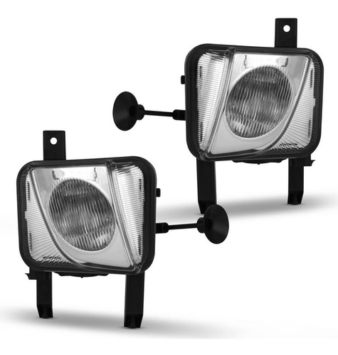 Imagem 7 de 10 de Kit Farol Milha Montana + 2 Super Leds 2003 07 08 09 10 2012
