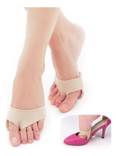 Almohadilla Metatarsal De Gel Con Lycra X Par