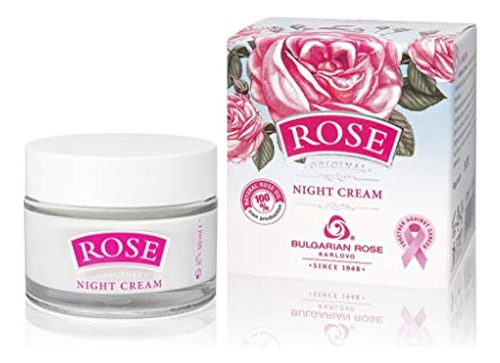 Crema De Noche Rose Con Aceite De Rosa Natural 50 Ml